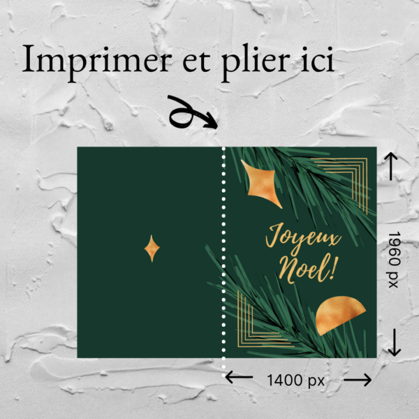 carte de noel imprimable_tarot_inspirations enchantees